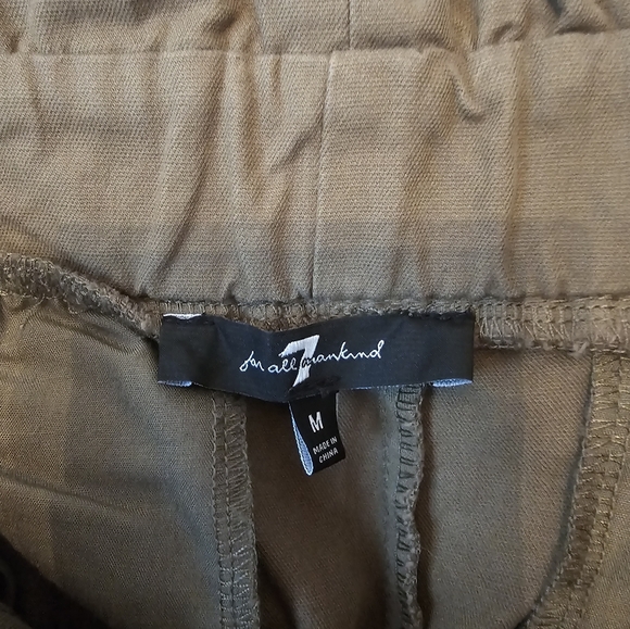 7 for all mankind High Waist Olive Color pants - Picture 11 of 11